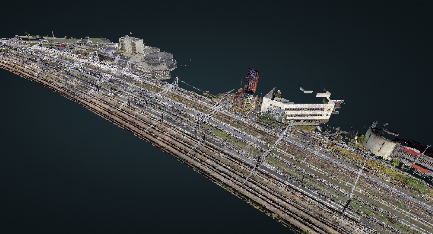 GARE SNCF – SCAN TO BIM · Acquisition 3D